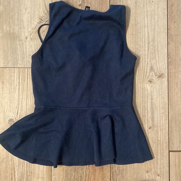 Design Lab Lord & Taylor Suede Tank Top Size Small - Picture 5 of 5